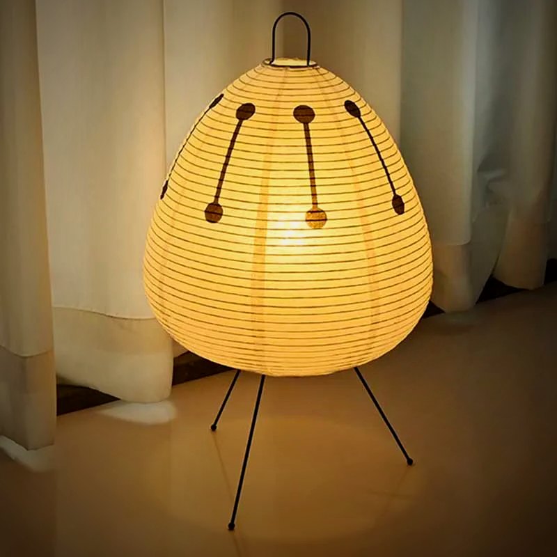 Ember Oak & Co. Sora Large Japanese Paper Table Lamp