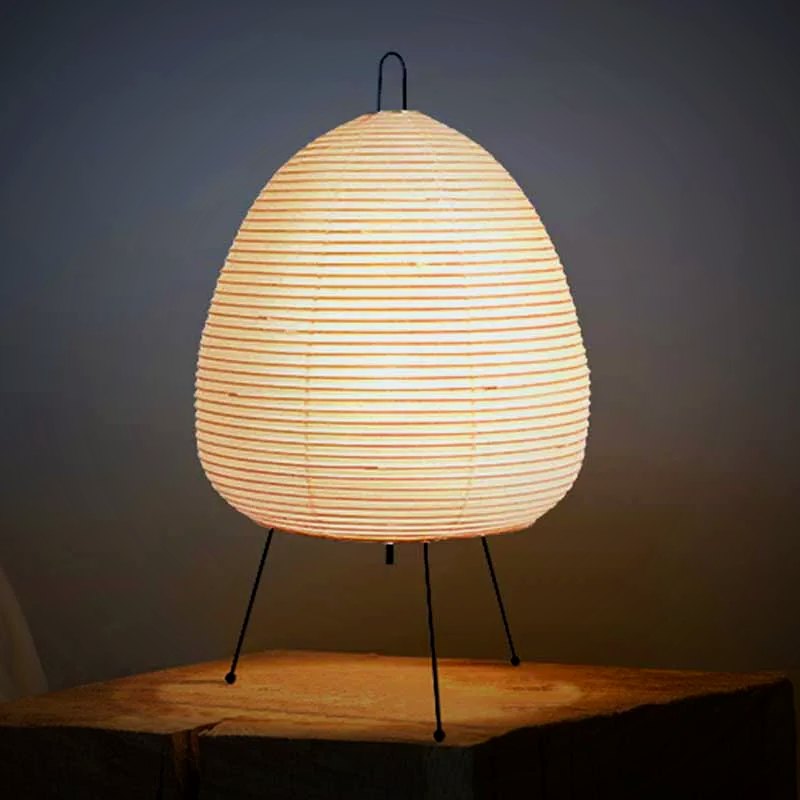 Ember Oak & Co. Yumi Compact Washi Paper Table Lamp