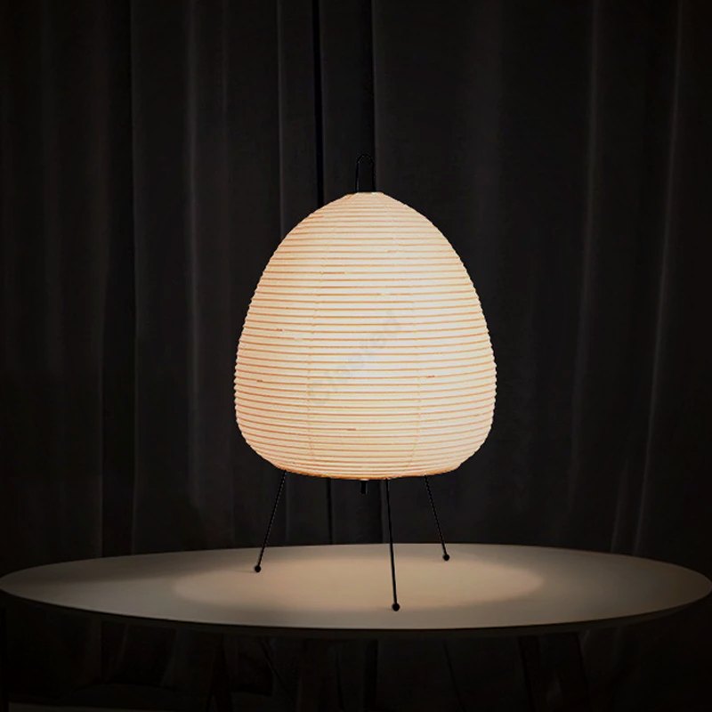 Ember Oak & Co. Yumi Compact Washi Paper Table Lamp